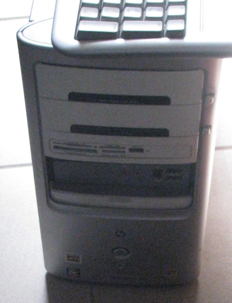 PC (HP)+printer(lexmark) +toetsenbord besturing XP, Ophalen, Gebruikt, HP