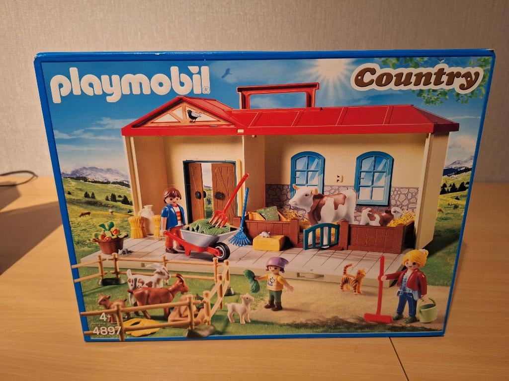 Ferme de campagne Playmobil, Enlèvement, Comme neuf, Ensemble complet