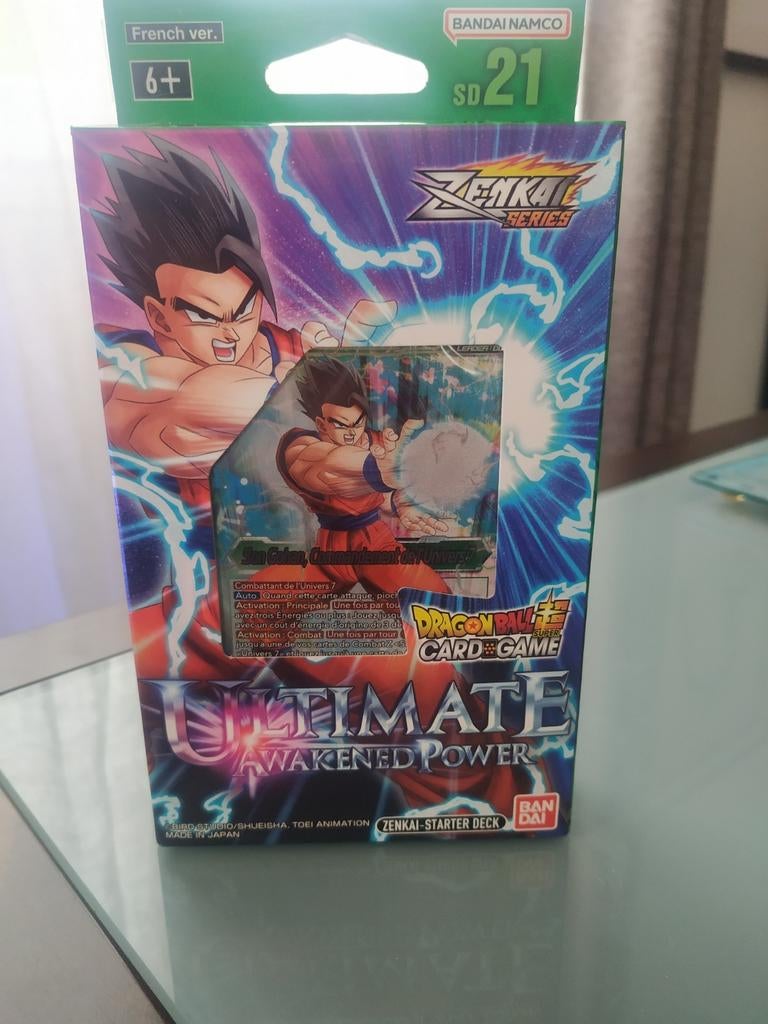 DragonBall card game ultimate awakened power Bandai sd21, Enlèvement ou Envoi, Neuf, Autres types
