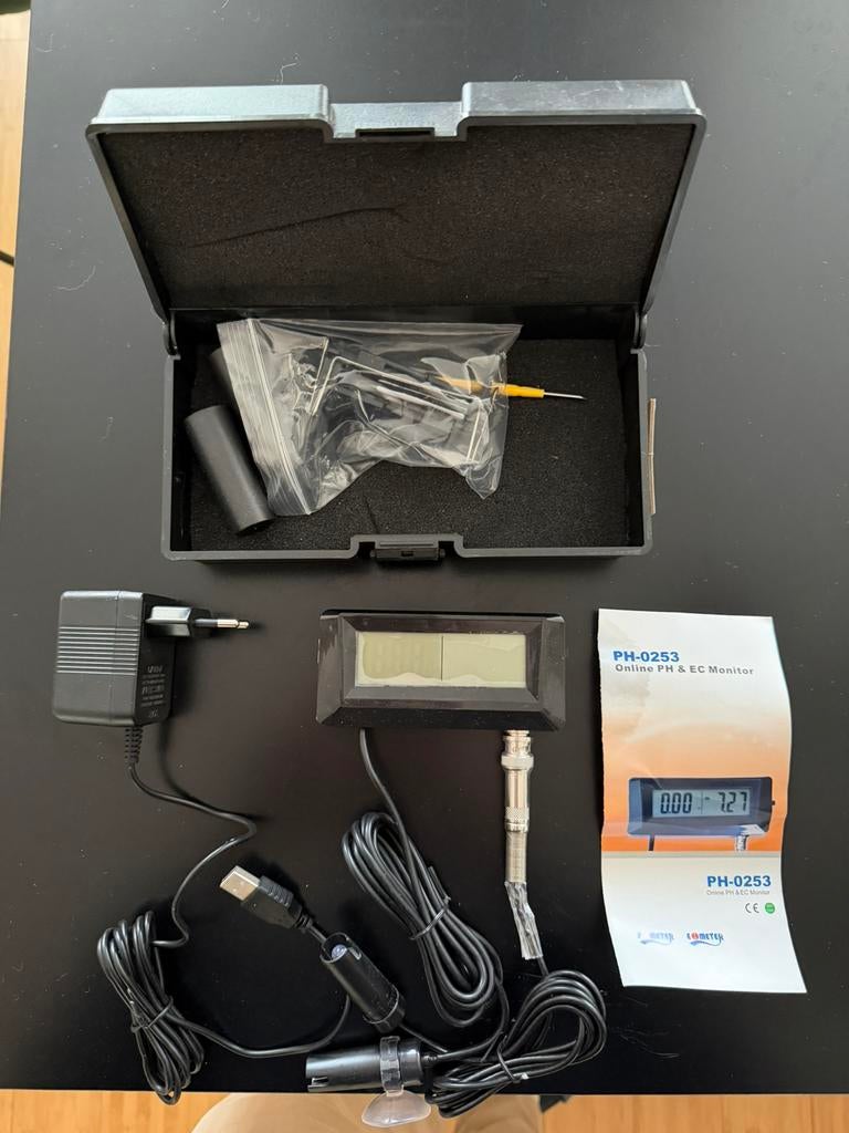 Ph metre et EC monitor pour tests d’eau ou aquarium, Enlèvement ou Envoi, Comme neuf