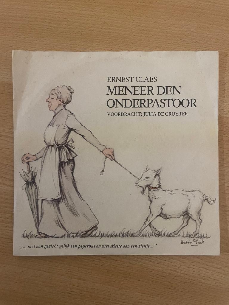 LP Meneer den onderpastoor (genummerd) - Ernest Claes, Cd's en Dvd's, Ophalen of Verzenden, Gebruikt, Overige formaten, Overige genres