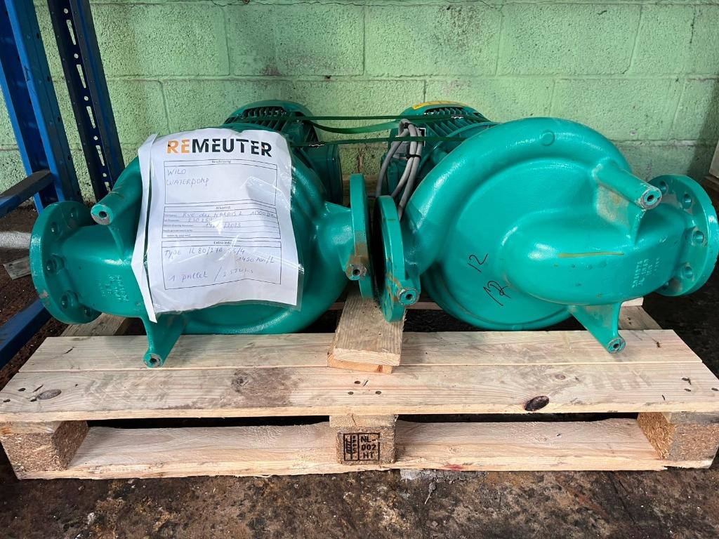 Pompe à eau WILO, Enlèvement