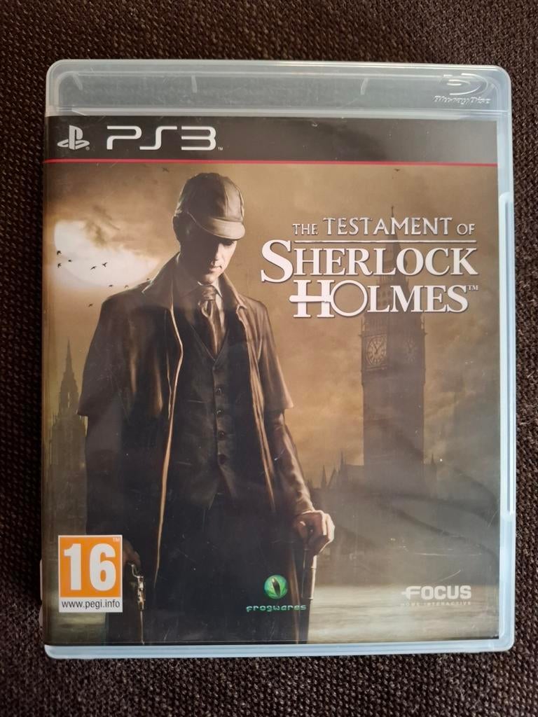 PS3 Le Testament de Sherlock Holmes (complet), Consoles de jeu & Jeux vidéo, Jeux | Sony PlayStation 3, Comme neuf, Enlèvement ou Envoi