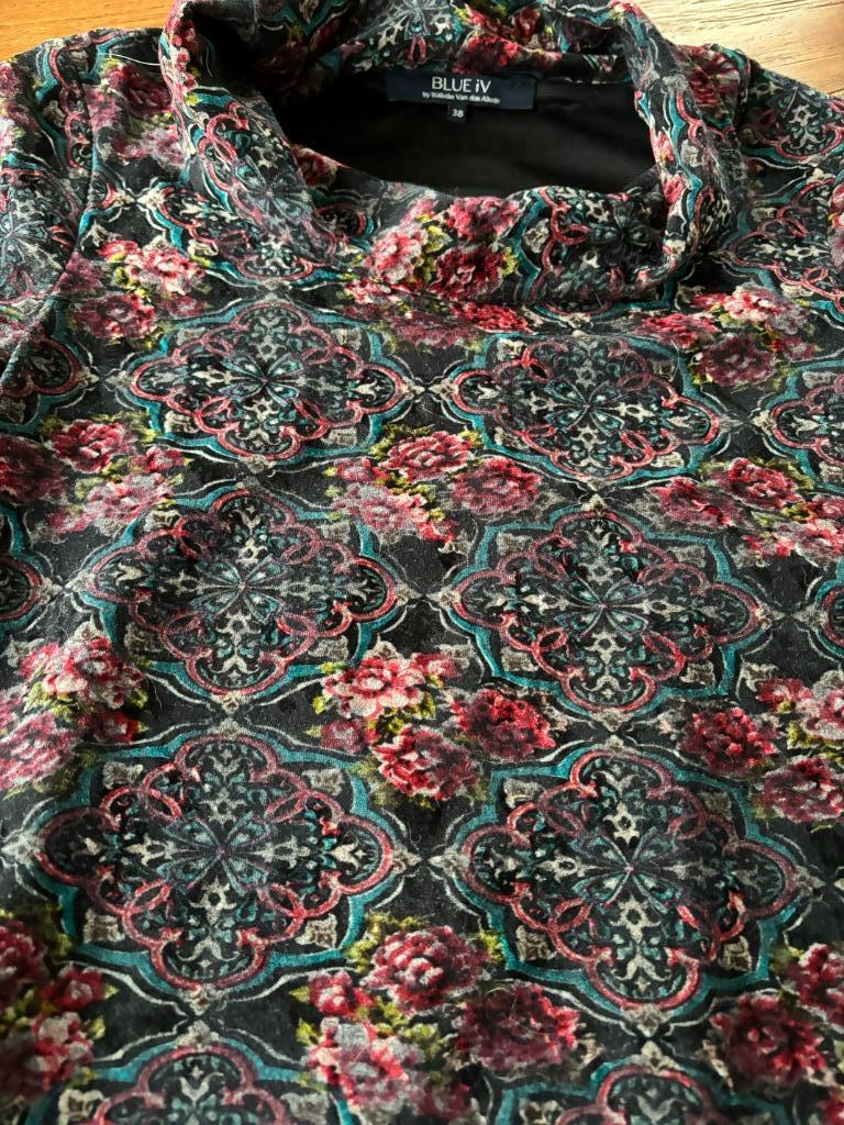 Jurk vintage maat 38, Ophalen of Verzenden, Zo goed als nieuw, Maat 38/40 (M), Knielengte