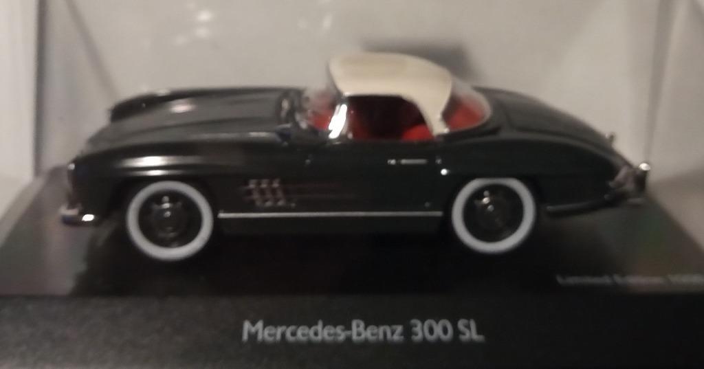 Merc Benz 300 SL met witte bandzijwand, Schuco, nieuw, Enlèvement ou Envoi, Neuf, Voiture, Schuco