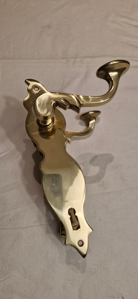 Poignée de porte en laiton - 3 paires, Bricolage & Construction, Enlèvement ou Envoi