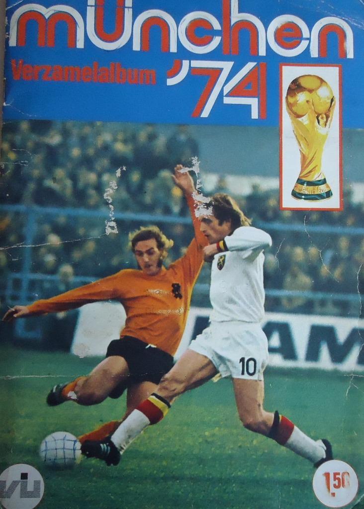 VOETBAL  ALBUM WORLD CUP MUNCHEN 74 wk 1974, Verzenden, Zo goed als nieuw