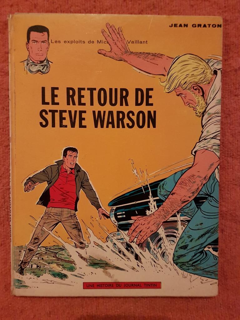 Michel Vaillant - Le retour de Steve Warson, Livres, Enlèvement ou Envoi, Utilisé, Jean Graton