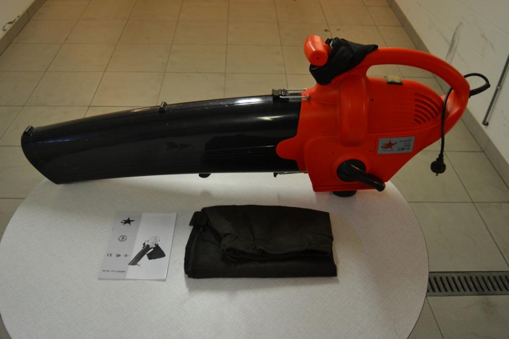 Bladruimer Star Tools model STT LBS2000, Ophalen, Met opvangzak, Ruggedragen, Zo goed als nieuw