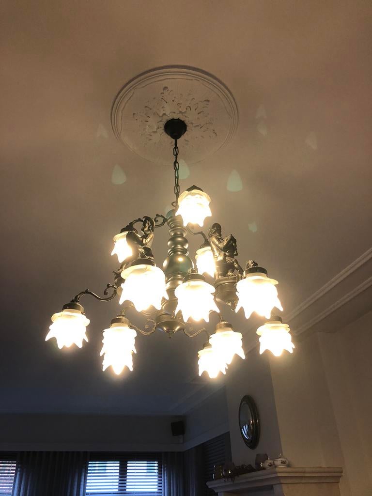 Landelijke luster, Ophalen