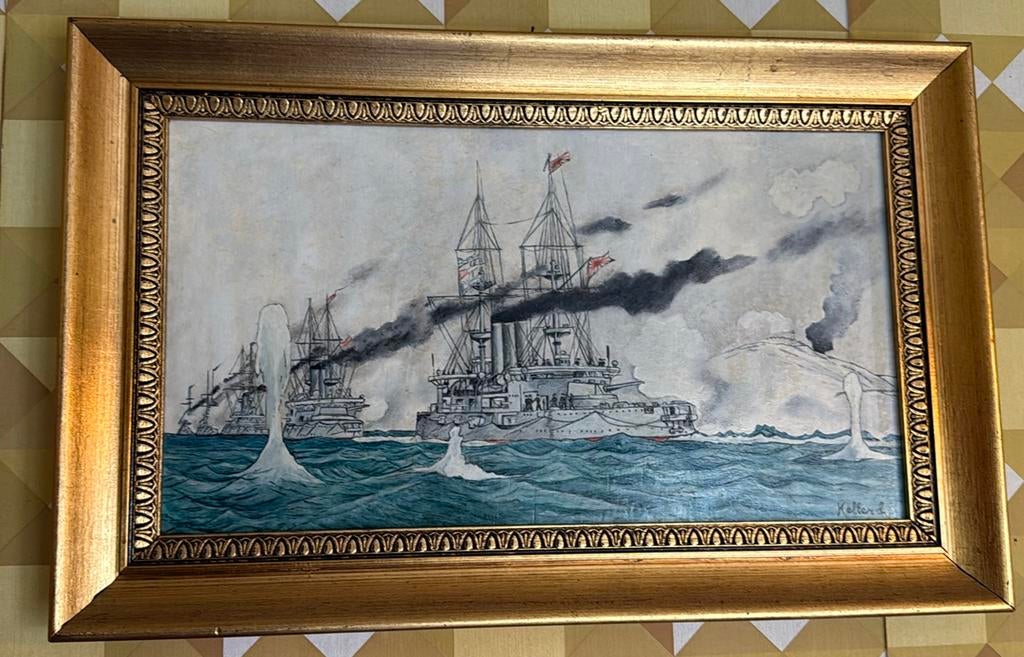 Schilderij Simone Keller, Ophalen