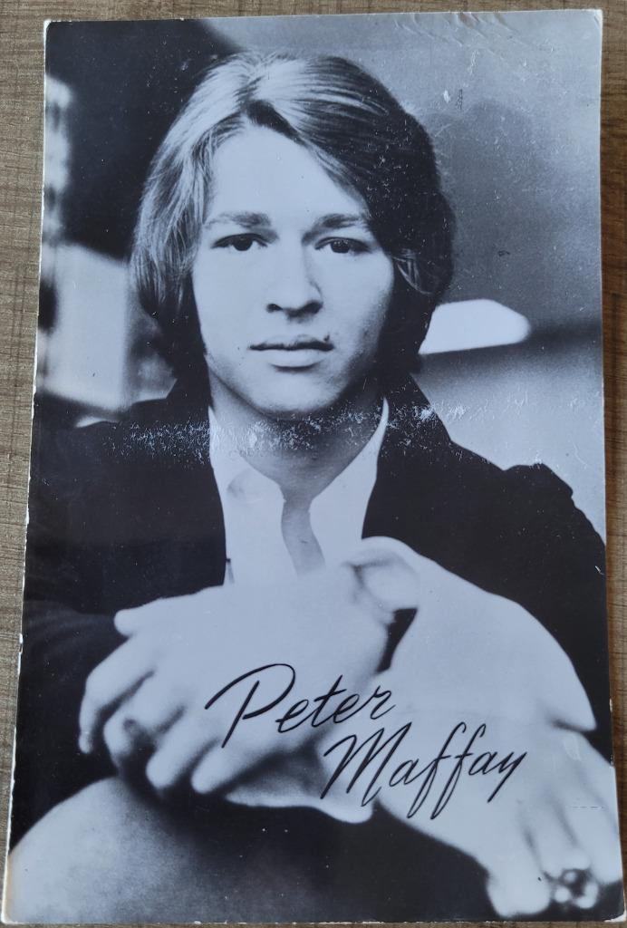 Oude postkaart: zanger Peter Maffay, Enlèvement ou Envoi, Utilisé, Photo ou Carte