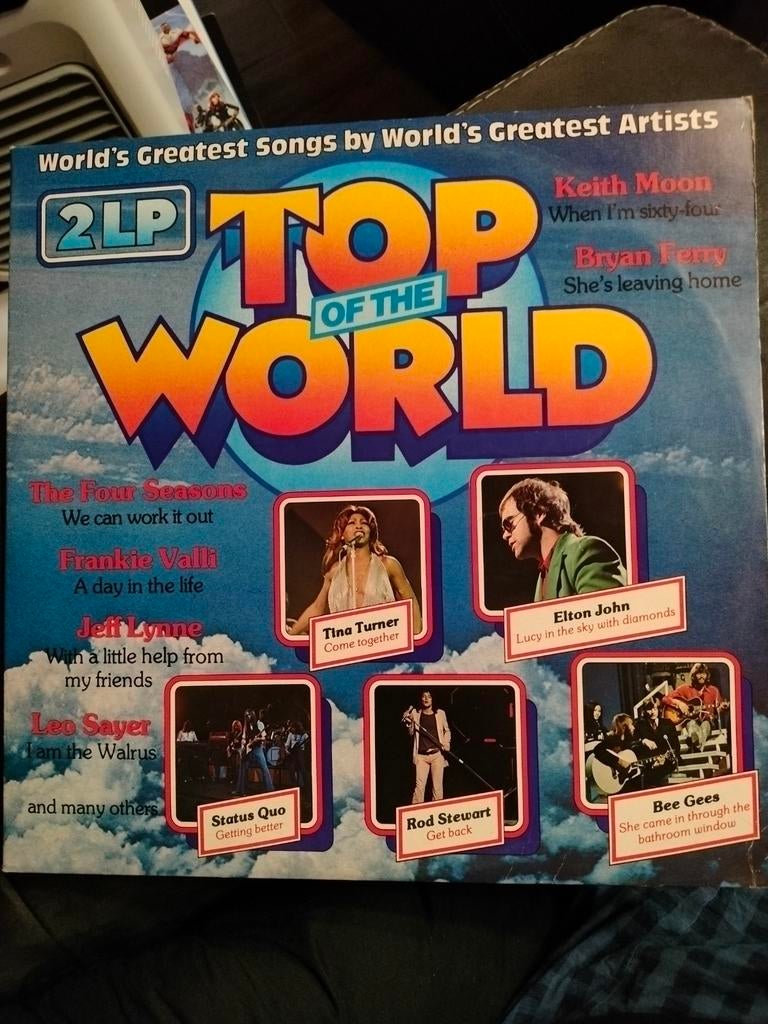 Top of the world double disque 33 tours, Enlèvement ou Envoi, Utilisé