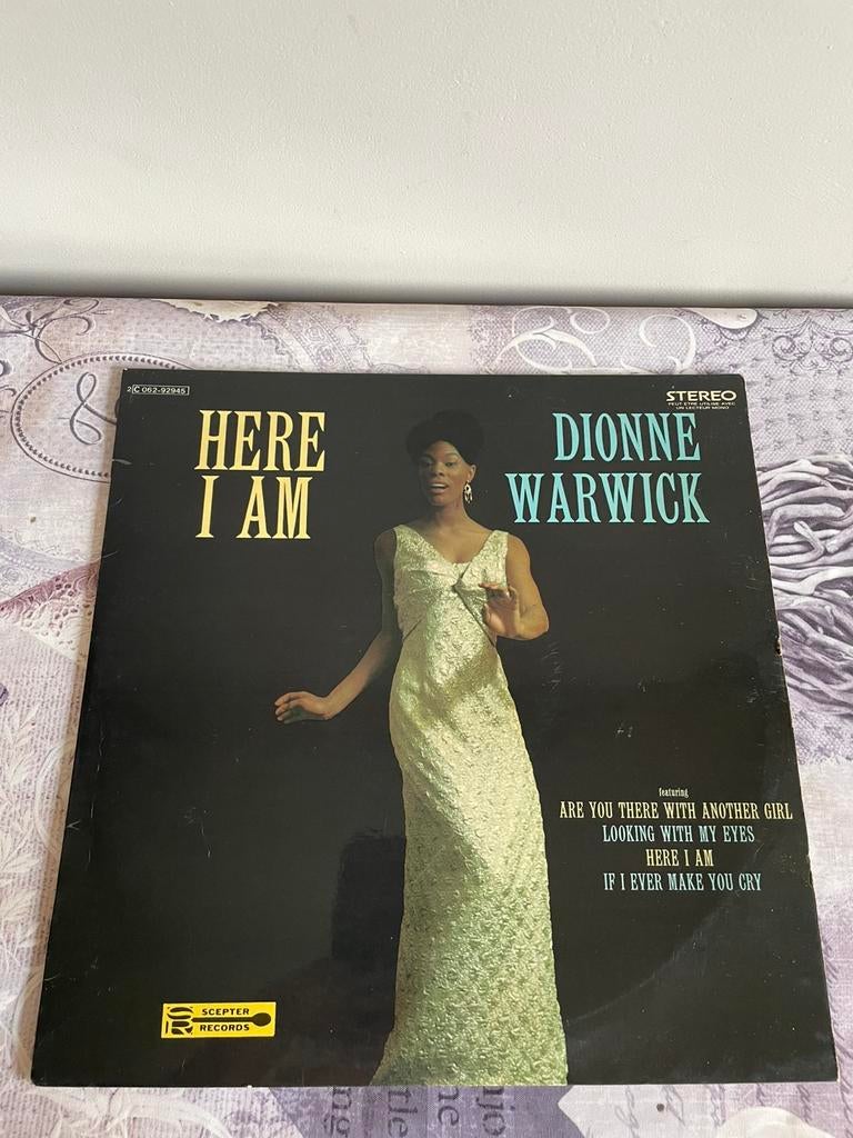 Dionne Warwick – Here I Am, Ophalen of Verzenden, Zo goed als nieuw