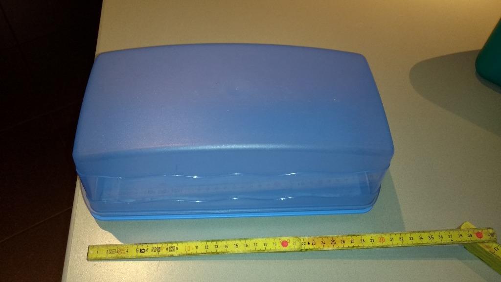 Tupperware recto verso taart cake brood doos, Maison & Meubles, Enlèvement ou Envoi, Comme neuf