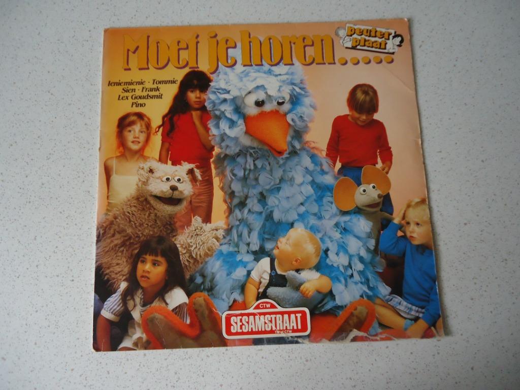Vintage LP van Sesamstraat "Moet Je Horen ..." Peuterplaat ., CD & DVD, Vinyles | Enfants & Jeunesse, Utilisé, Fable ou Conte (de fées)