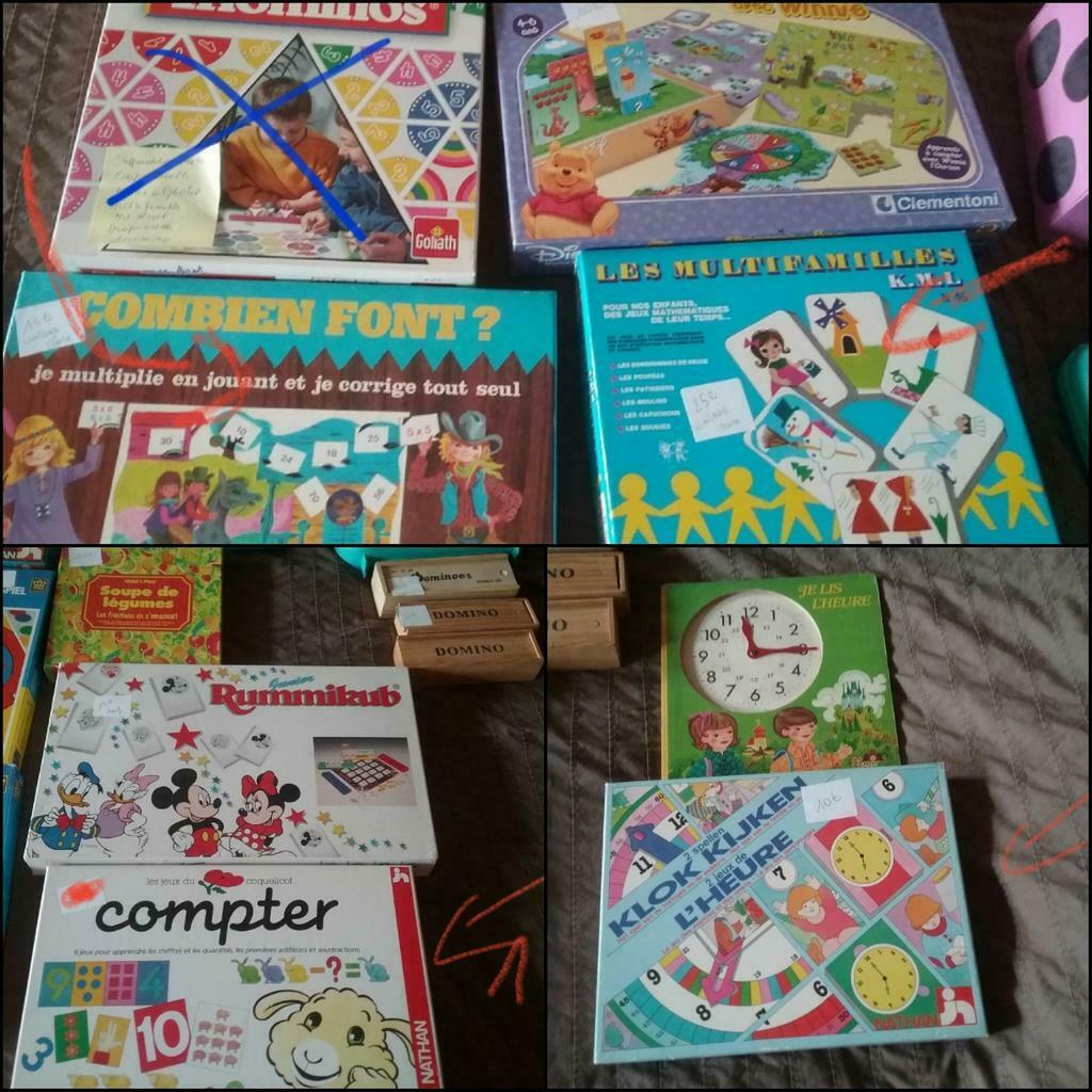 Divers jeux vintages, Enlèvement ou Envoi, Utilisé