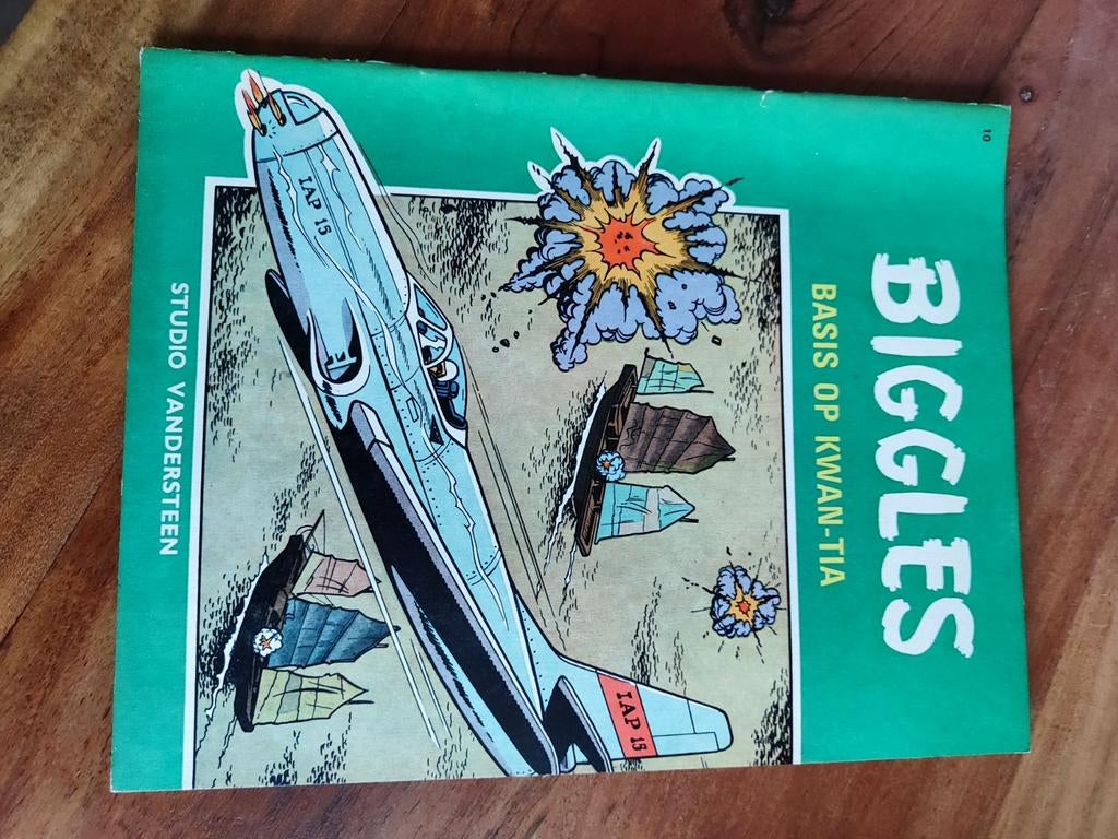 Biggles 1967 nr 10, Livres, Willy Vandersteen, Comme neuf, Comics, Envoi