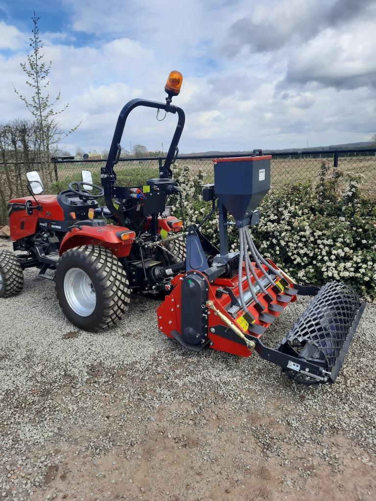 overtop frezen + optie zaaimachine ---- 105--125--145, Ophalen of Verzenden, Akkerbouw, Overige typen