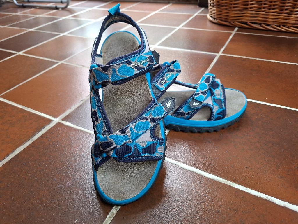 Quechua sandalen - Maat 37/38, Ophalen, Blauw, Zo goed als nieuw, Quechua