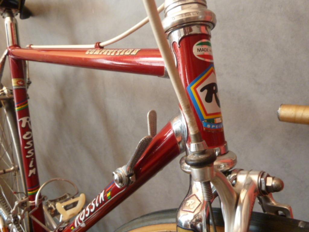 Superbe vélo vintage ROSSIN, Campagnolo Super record + Panto, Vélos & Vélomoteurs, Vélos | Vélos de course, Comme neuf, Autres marques
