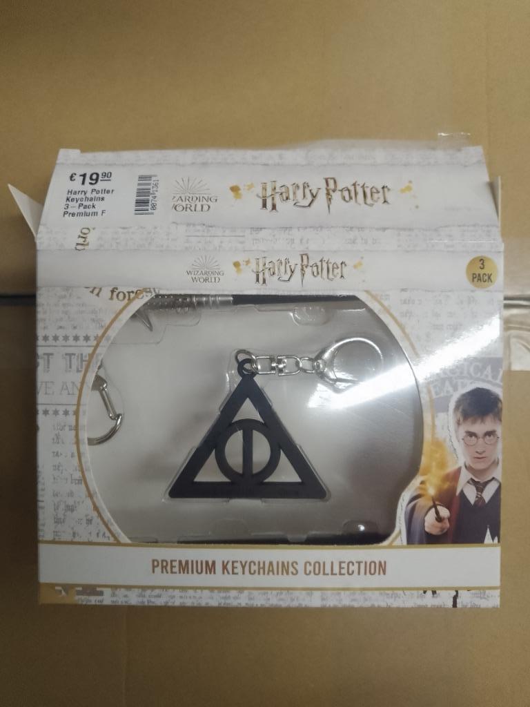harry potter premium keychains collection 3 sleutelhangers, Ophalen of Verzenden, Nieuw, Gebruiksvoorwerp