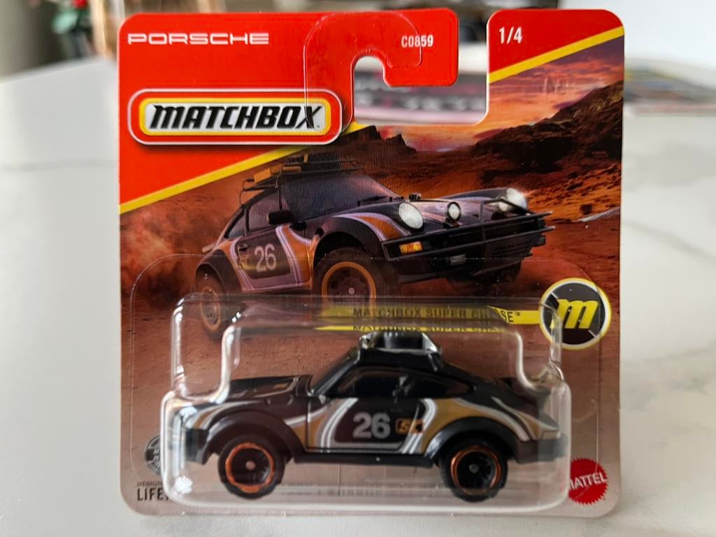 Matchbox Super chase 1985 Porsche 911 rally, Hobby en Vrije tijd, Ophalen of Verzenden, Nieuw