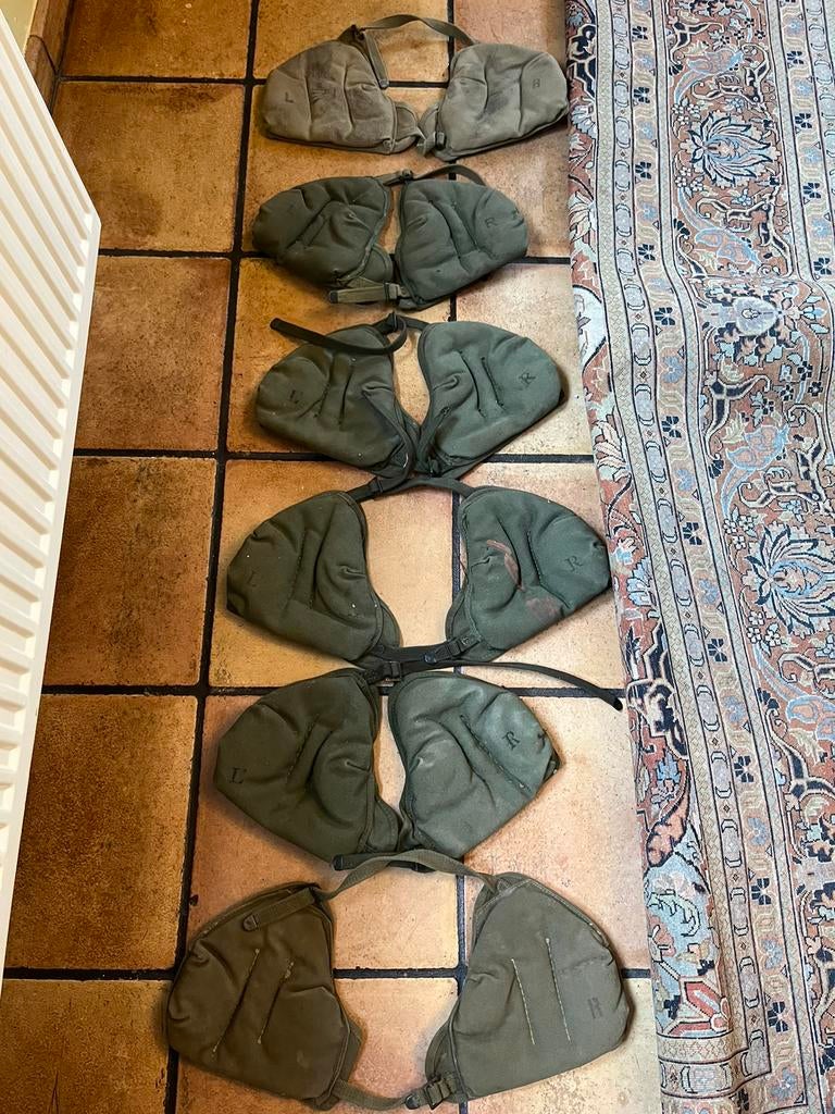Coussinets de mortier M3 6 pièces, Envoi, Armée de terre, Autres types