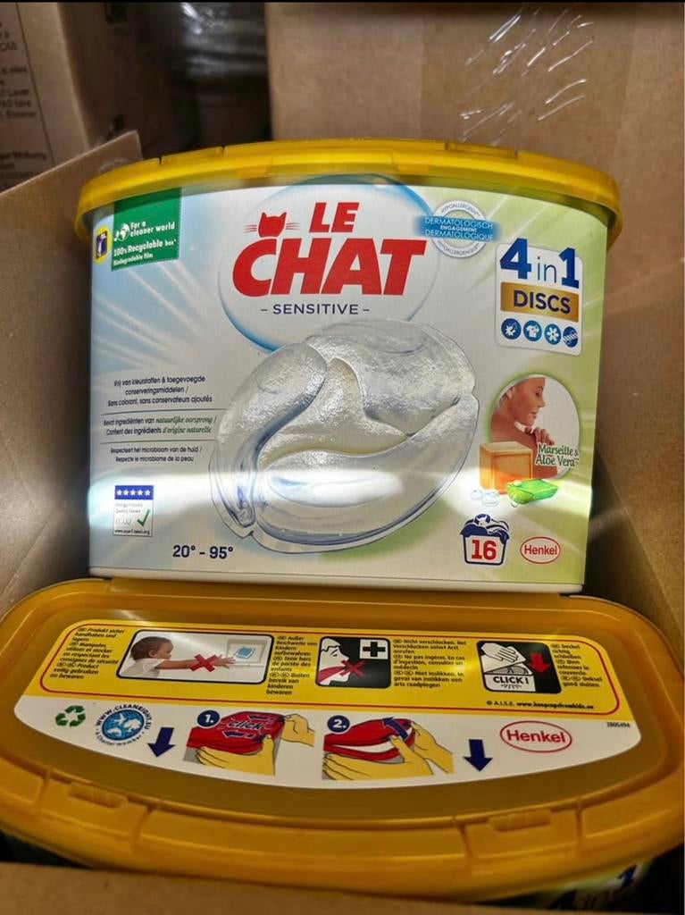 Laundry Pod: de gevoelige kat 4in1, Ophalen, Overige typen