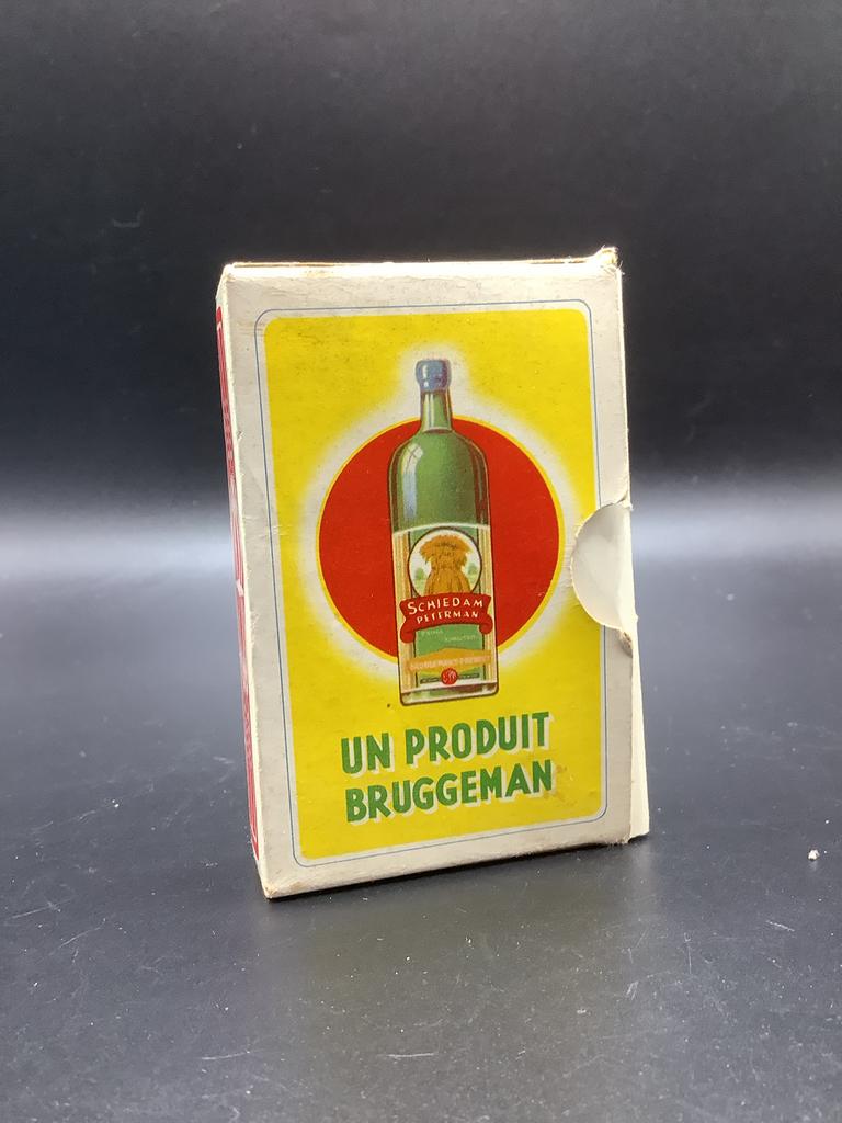 Jeu de cartes genièvre Bruggeman, Enlèvement ou Envoi, Comme neuf