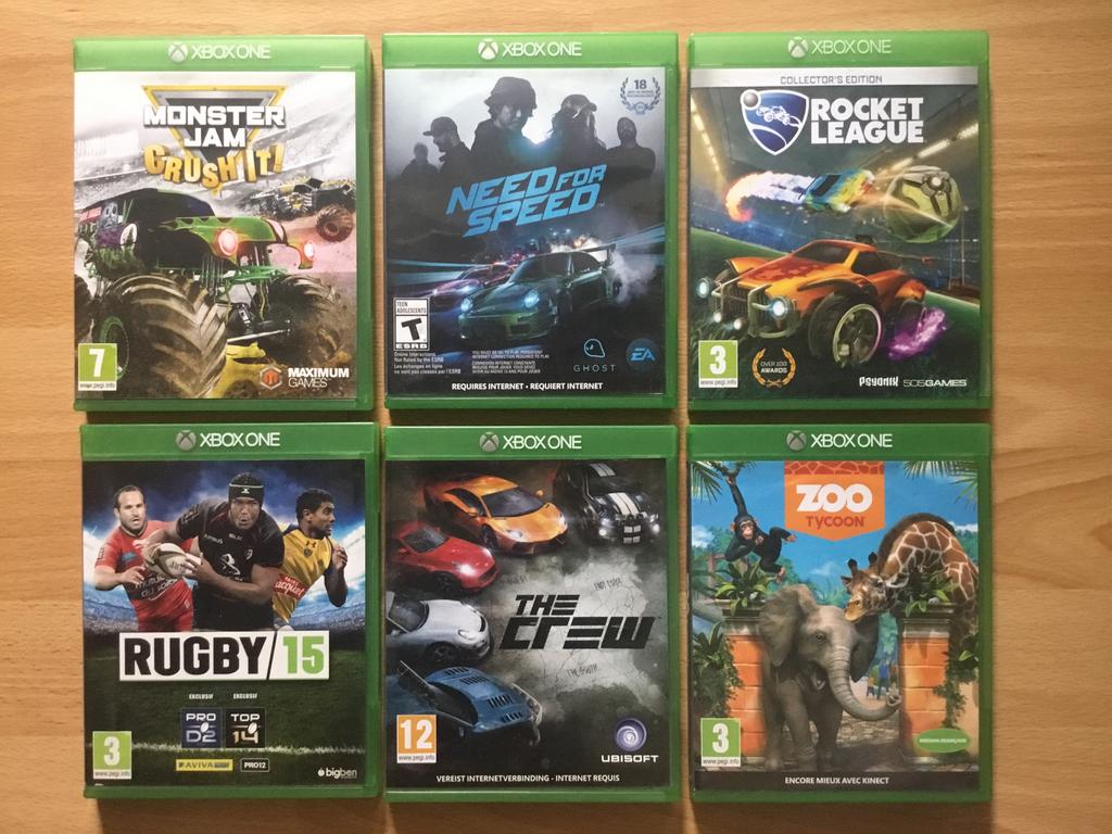 Xbox One games, Consoles de jeu & Jeux vidéo, Enlèvement ou Envoi, Comme neuf