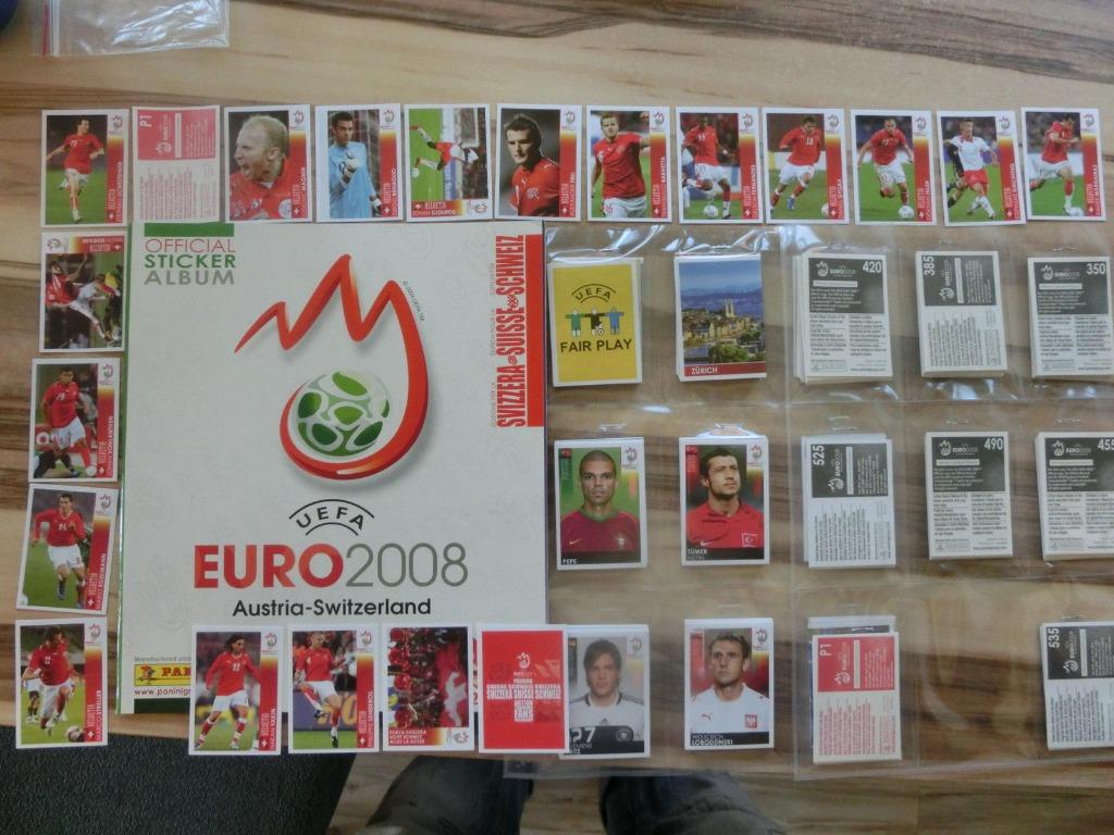 Panini Euro 2008 Zwitserse versie maak een bod, Verzamelen, Ophalen of Verzenden, Nieuw, Sport