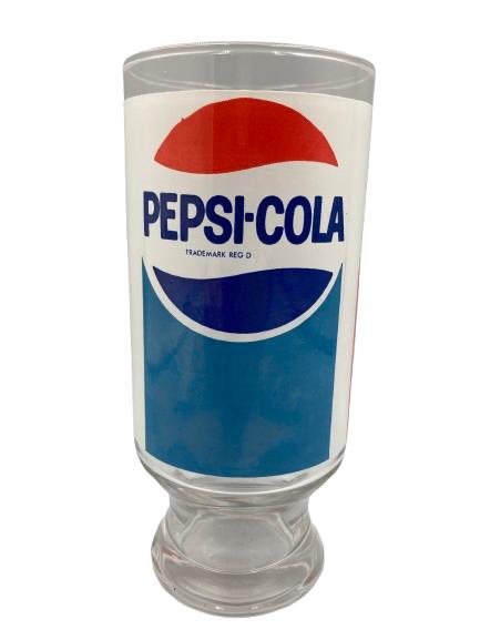 Verres à Pepsi-Cola — Lot de 8 (années 70-80), Verre à soda, -, Utilisé, -