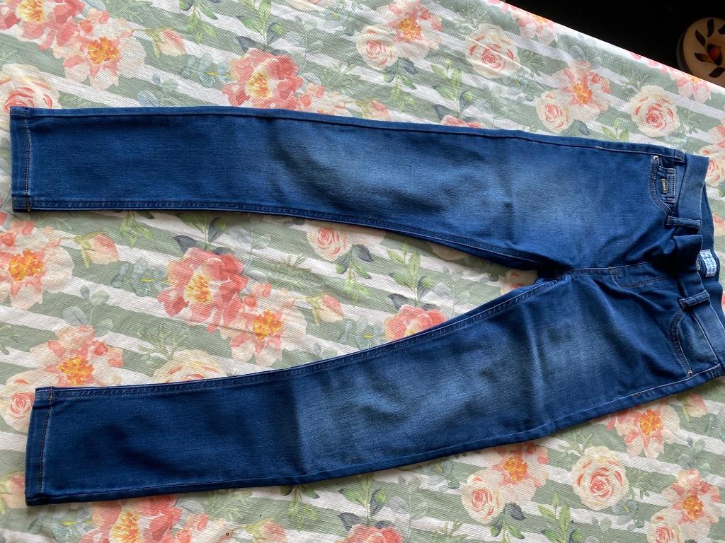 Meisjesjeans Mayoral nieuwstaat 10 jaar, Broek, Mayoral, Meisje, Ophalen of Verzenden