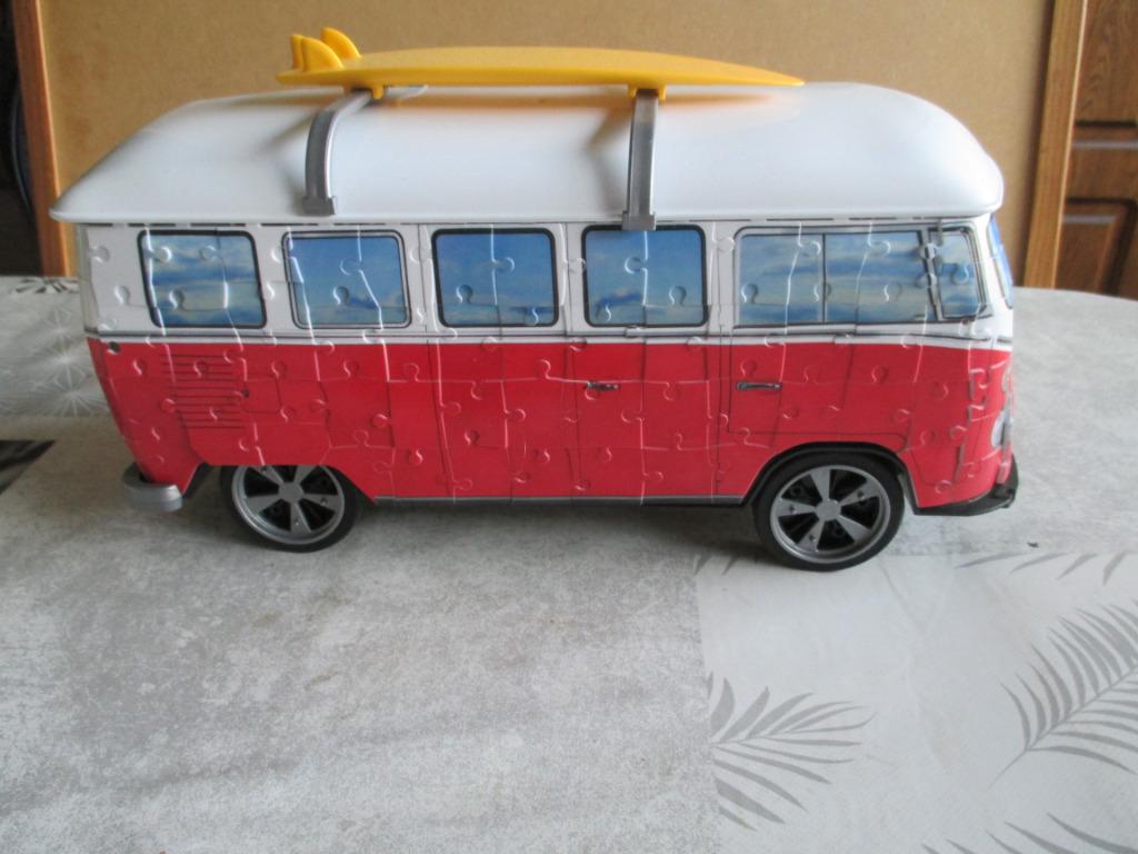 puzzel ravensburger 3D volkswagen, Hobby en Vrije tijd, Ophalen of Verzenden, Minder dan 500 stukjes, Gebruikt, Rubik's of 3D-puzzel