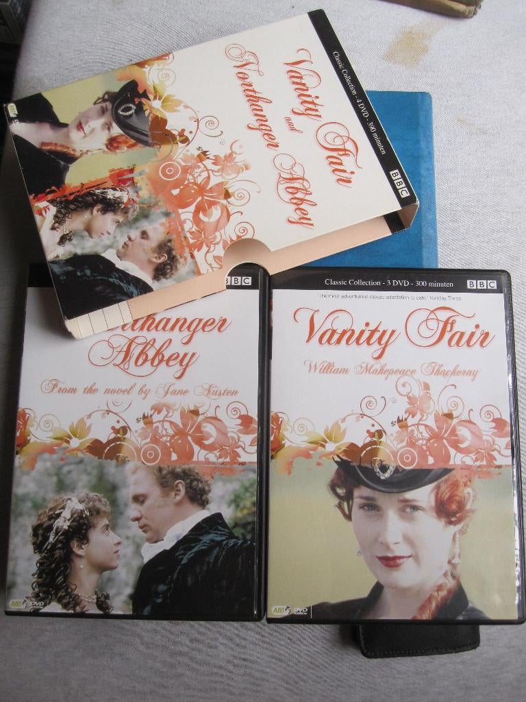 Vanity Fair and Northanger Abbey (4 disc), Boxset, Drama, Ophalen of Verzenden, Zo goed als nieuw
