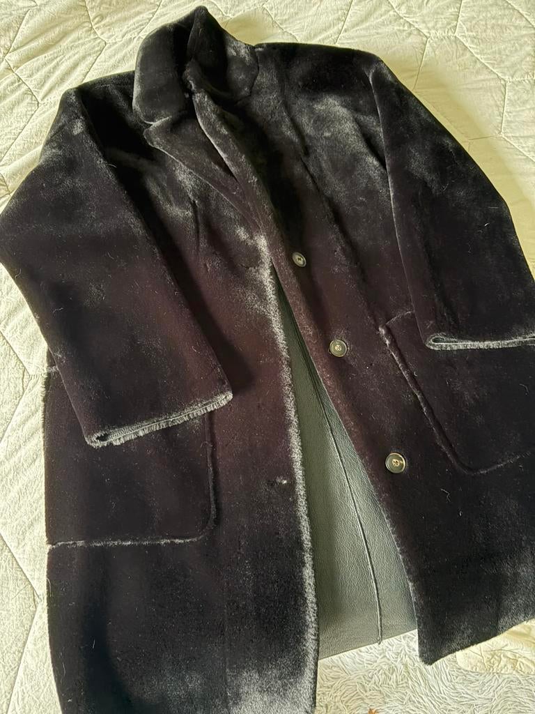 Manteau fausse fourrure Zara, Kleding | Dames, Bodywarmers, Ophalen of Verzenden, Zo goed als nieuw