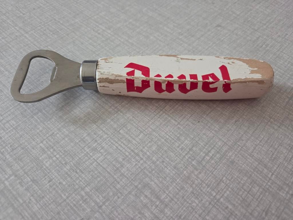 Vintage flessenopener Duvel., Verzamelen, Ophalen of Verzenden, Zo goed als nieuw, Duvel