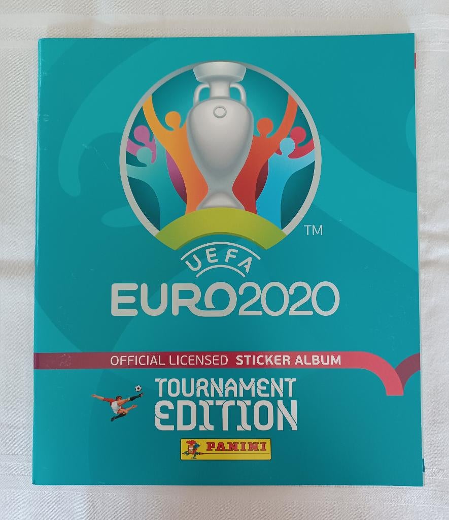 Album Panini vide pour l'Euro 2020, Hobby & Loisirs créatifs, Enlèvement ou Envoi, Comme neuf, Plusieurs autocollants