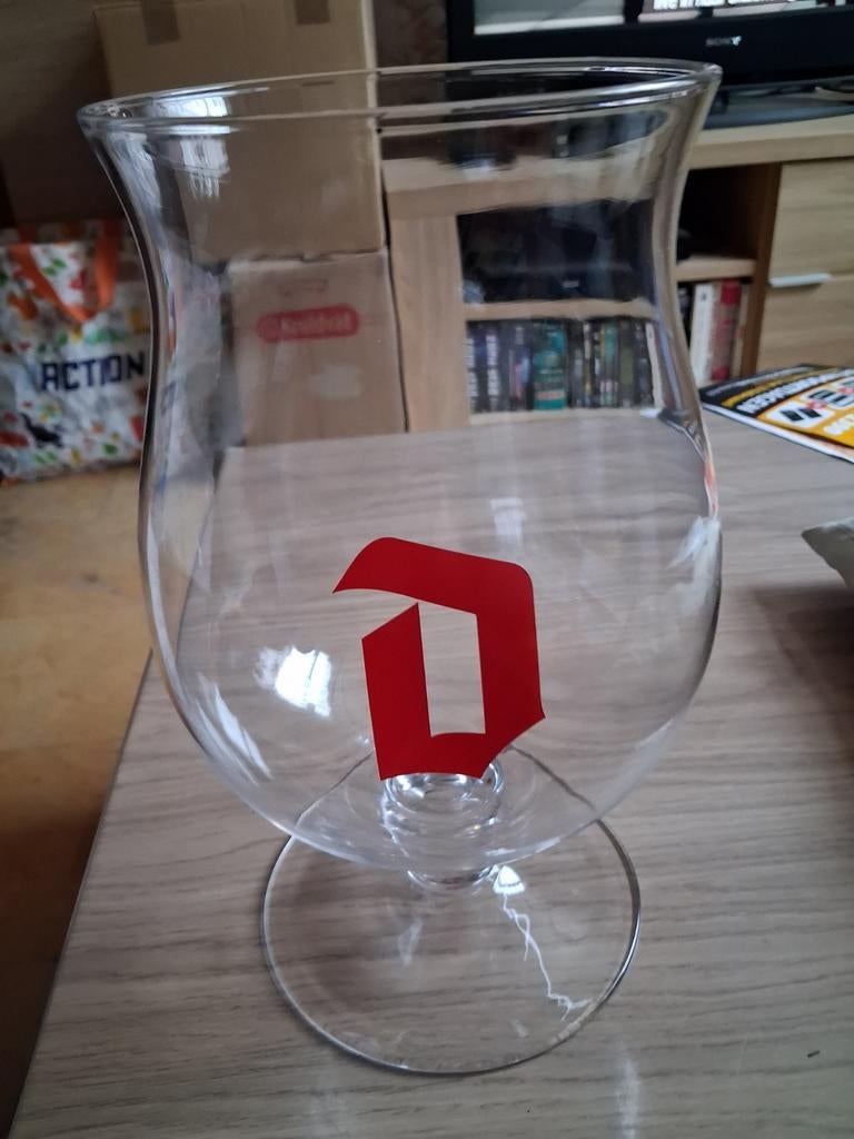 3 liter duvel glas, Enlèvement ou Envoi