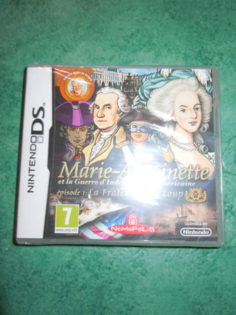 Nintendo DS-game nieuw en verpakt Marie Antoinette SOUS CELL, Ophalen of Verzenden, Nieuw