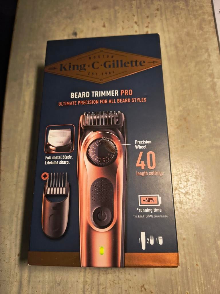 Baardtrimmer Braun Gillette nieuw in de verpakking., Electroménager, Enlèvement