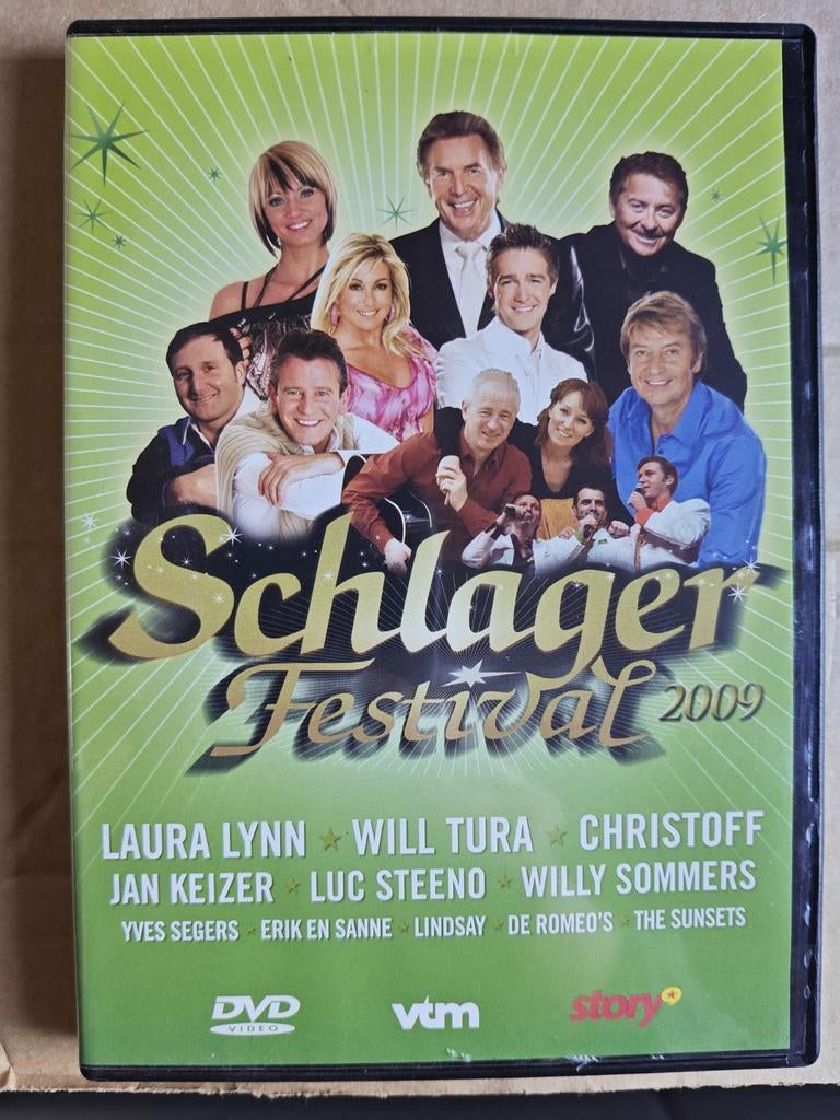 Schlagerfestival 2009- Laura Lynn, Will Tura, ...., Cd's en Dvd's, Alle leeftijden, Ophalen of Verzenden, Gebruikt, Muziek en Concerten