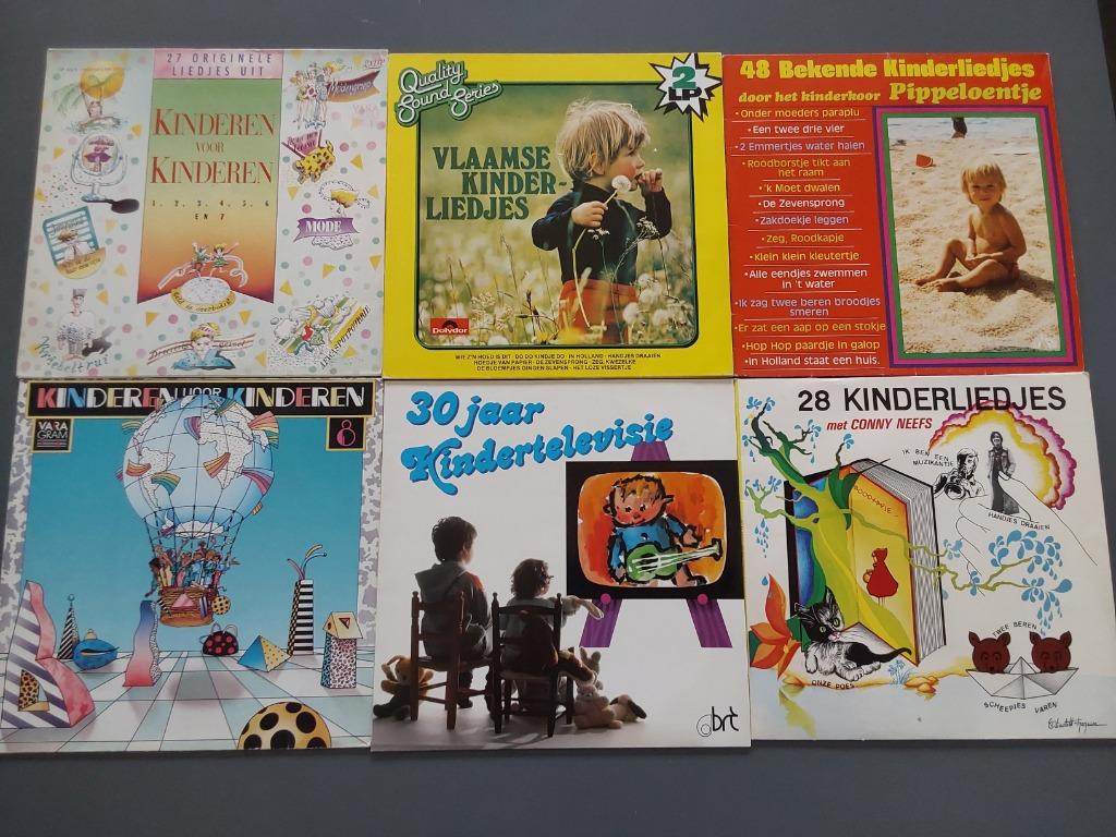 kinderliedjes LP, Cd's en Dvd's, Vinyl | Kinderen en Jeugd, Ophalen, Zo goed als nieuw, Muziek