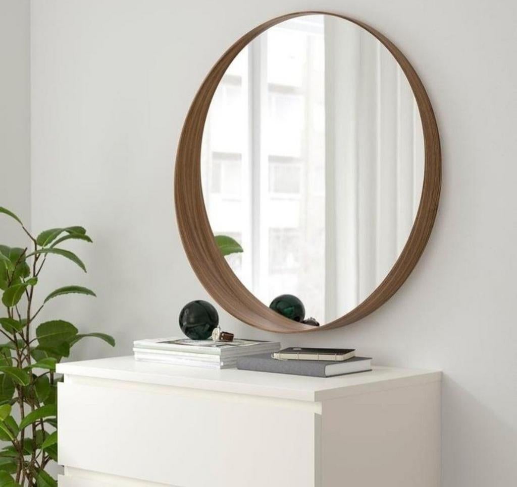 Ikea stockholm spiegel 80cm walnootfineer, Enlèvement, Comme neuf