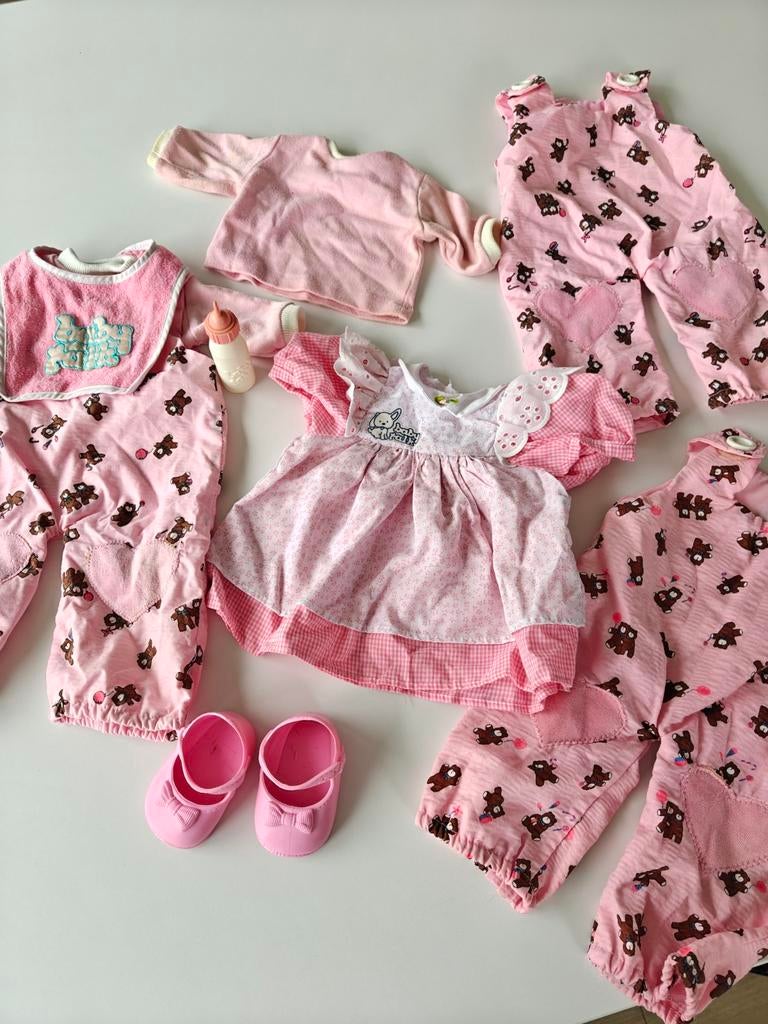 Baby Talk vintage poppenkleding voor sprekende pop, Ophalen of Verzenden, Gebruikt, Kleertjes