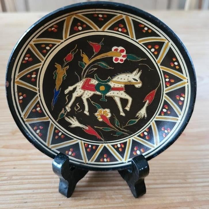 Grieks antiek  geschilderd bordje, Ophalen of Verzenden