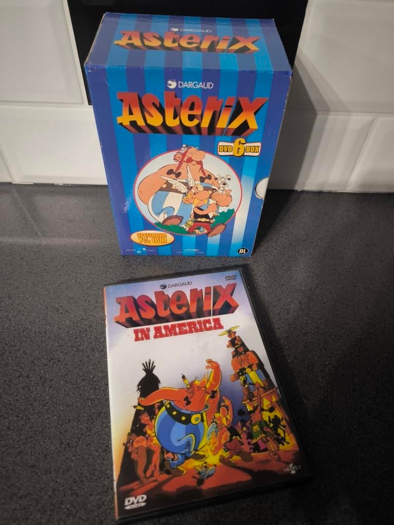 Mooie Dvd box Asterix en Obelix met alle 7 films, Ophalen of Verzenden, Film