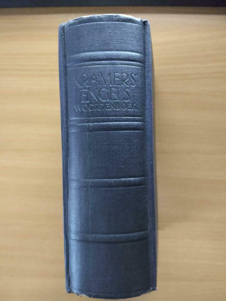Kramers Engels en Duits woordenboek, Ophalen of Verzenden, Gelezen, Kramers, Duits
