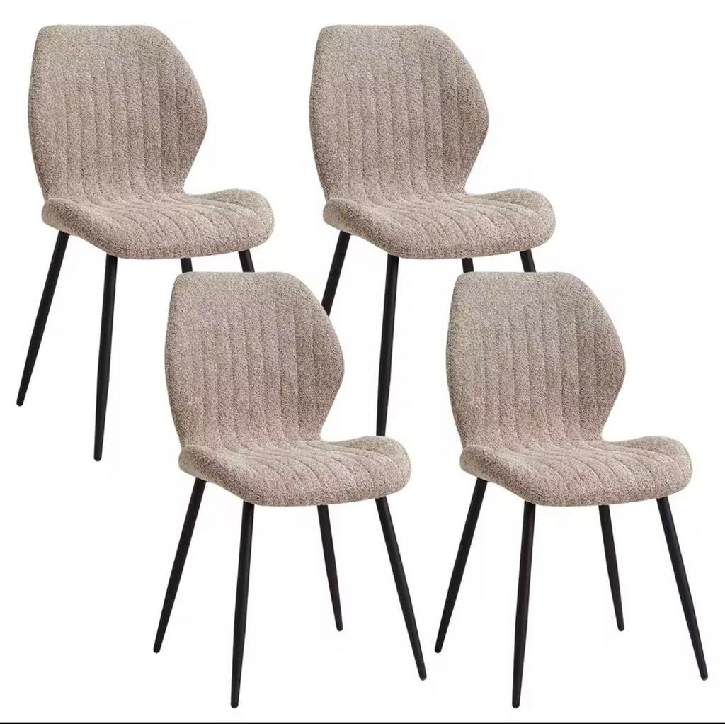 4 stuks eetkamerstoelen, Huis en Inrichting, Stoelen, Ophalen, Nieuw, Vier